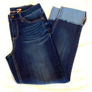 NWT Seven7 High Rise Straight Jean
